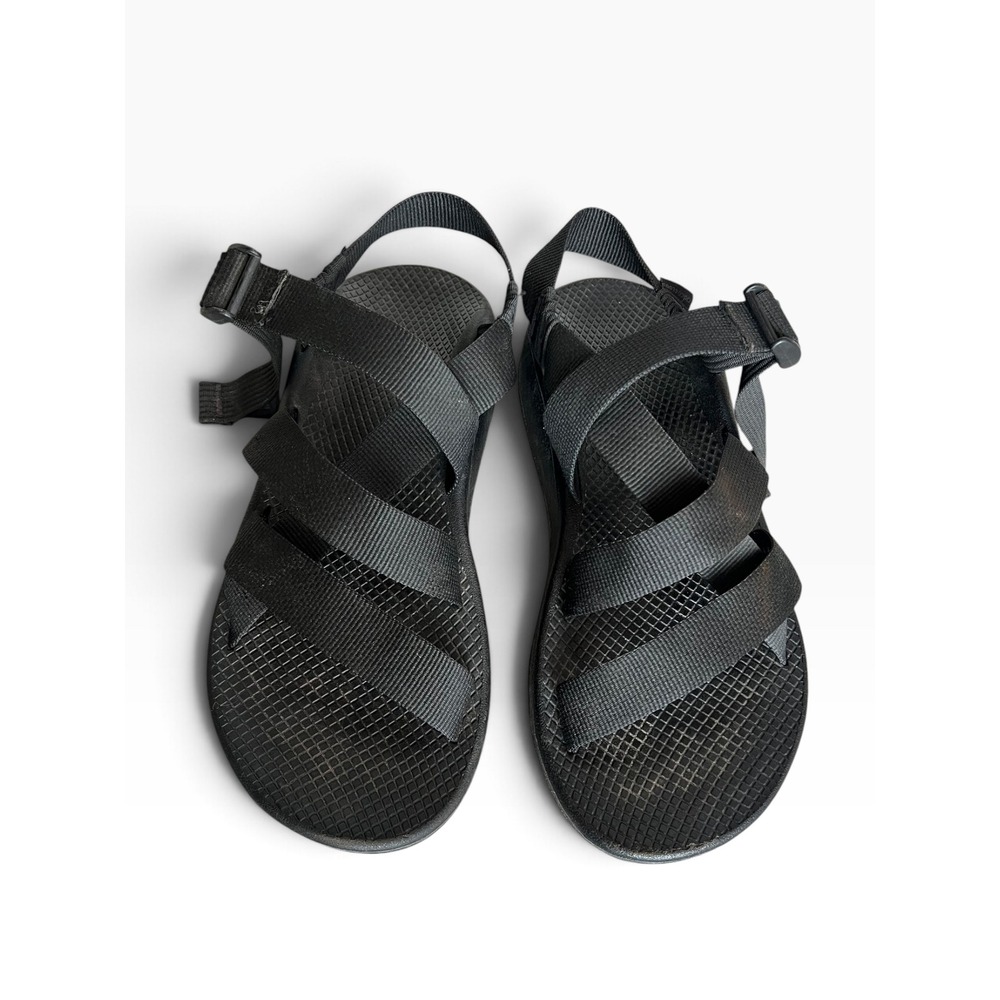 Chaco Z Cloud Black Mens Sport Sandals Size 10 Adjustable Straps J107365